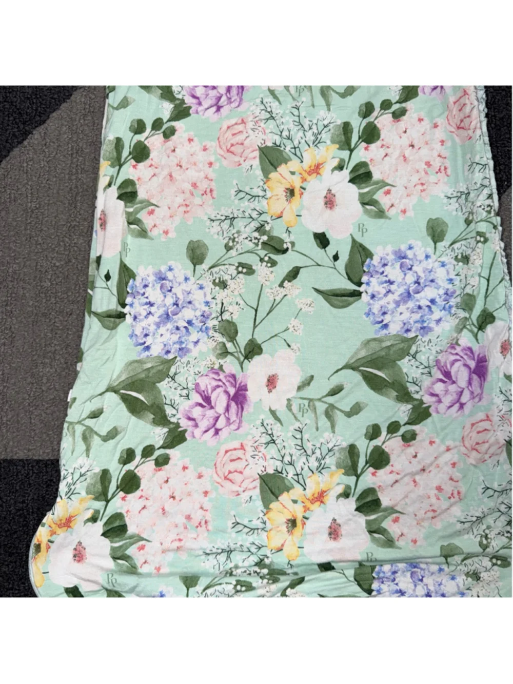 Posh Peanut Baby Floral Sleep Sack 6-18 Months Green Multicolor 0.5 tog